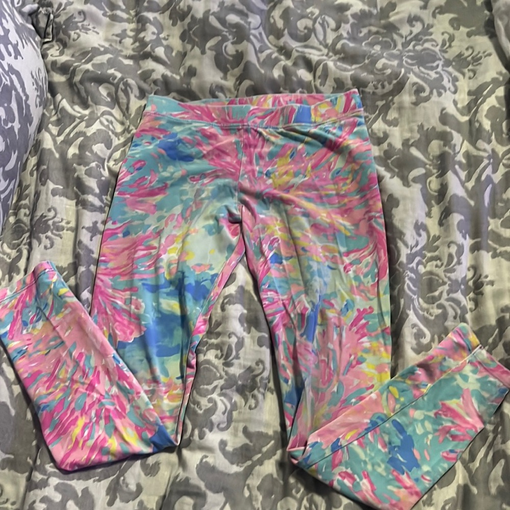 Lilly Pulitzer girls leggings size large